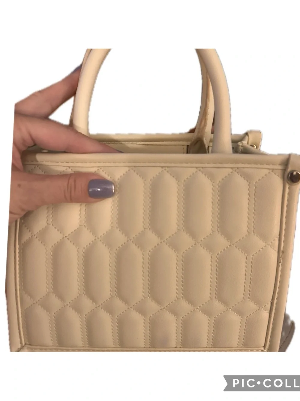 Steve Madden structured satchel